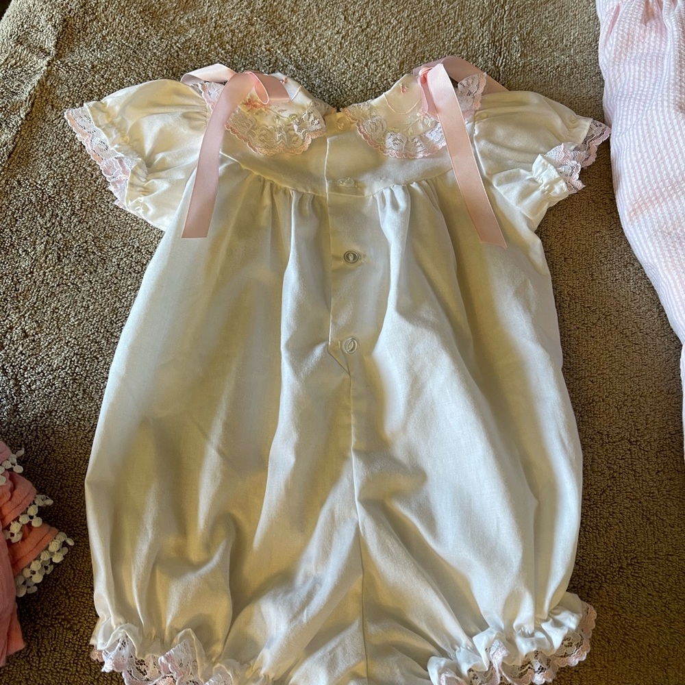 Assorted Baby Dresses and Rompers 5 total items - Picture 5 of 16
